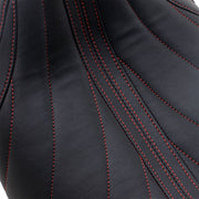 Mustang Seats American Beauty Red Gravity-Stitch Revere Journey Solo Seat for 2008-2025 Harley-Davidson Touring Models