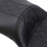 Le Pera Maverick Daddy Long Legs Seat Black One-Piece Vinyl #LK-957DLHR2