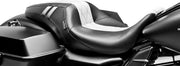 Le Pera Outcast GT Seat Black White Full-Length Vinyl #LK-987GT1
