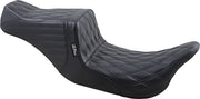 Le Pera Tailwhip Seat Black 2-Up Seat BikerTec #LK-587DD