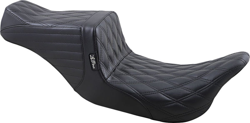 Le Pera Tailwhip Seat Black 2-Up Seat BikerTec #LK-587DD