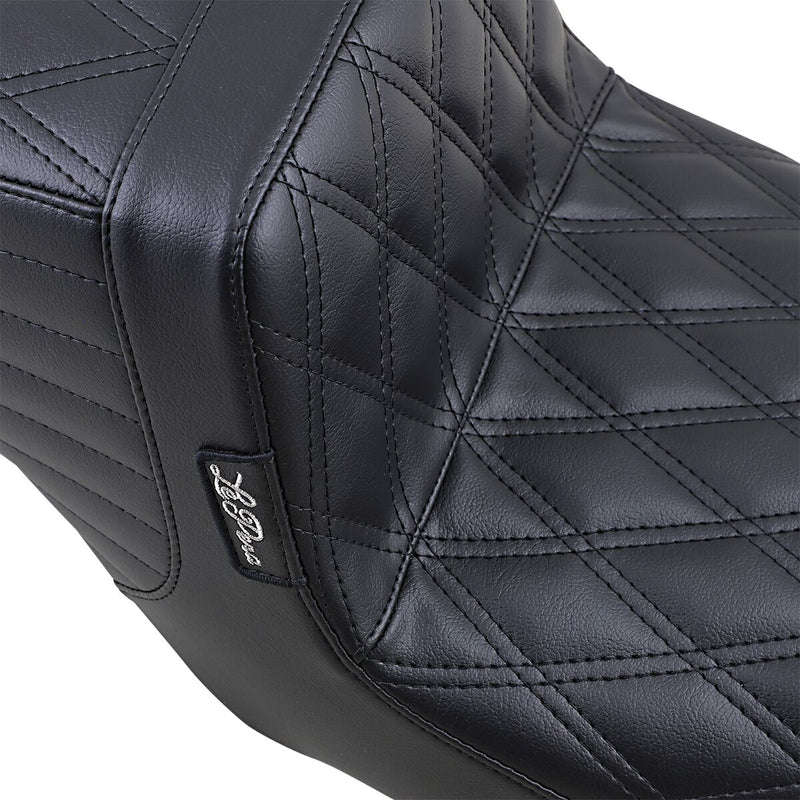 Le Pera Tailwhip Seat Black 2-Up Seat BikerTec Each
