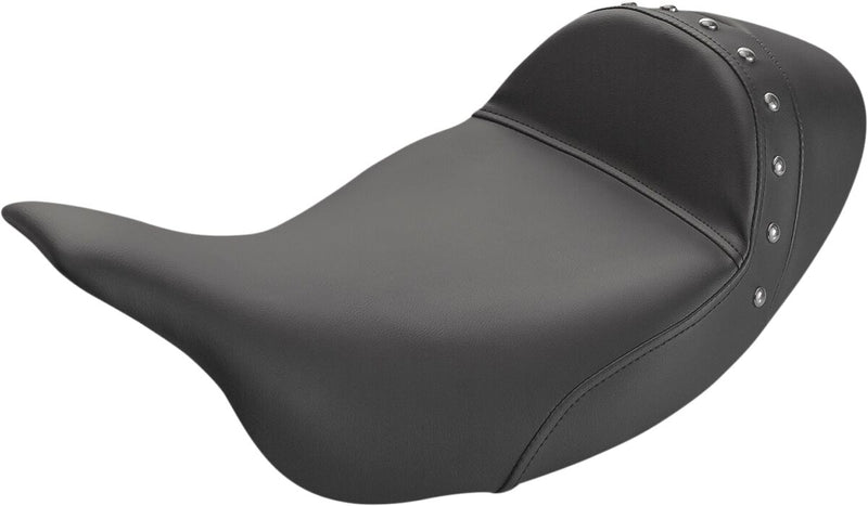 Saddlemen Black Renegade Extended Solo Seat for 2009-2013 Harley-Davidson Trike and 2007-2025 Harley-Davidson Touring Models #808-07B-0039EXT