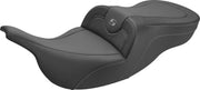 Saddlemen Black CF Road Sofa Seat for 1997-2007 Harley-Davidson Electra Glide and 1998-2003,2007 Harley-Davidson Road Glide #897-07-185