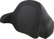 Saddlemen Carbon Fibre Tour Pak Seat Cover for 2014-2025 Harley-Davidson Touring Models Black #814-07-TPACK-CF