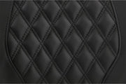 Saddlemen Saddlemen Lattice Stitched Road Sofa Tour Pak Backrest Pad for 2014-2025 Harley-Davidson Touring and 2014-2023 Harley-Davidson Trikes Black #814-07-18400