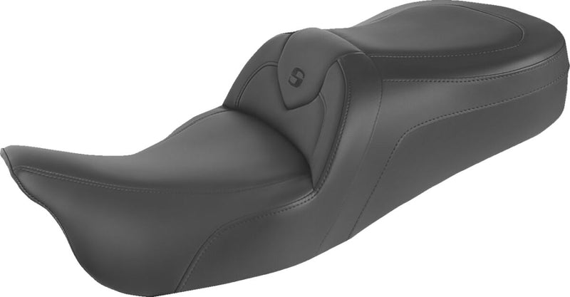 Saddlemen Roadsofa™ Seat for Trikes - Saddlehyde™, Each - Black for Harley-Davidson Touring & Trike 2008-2025