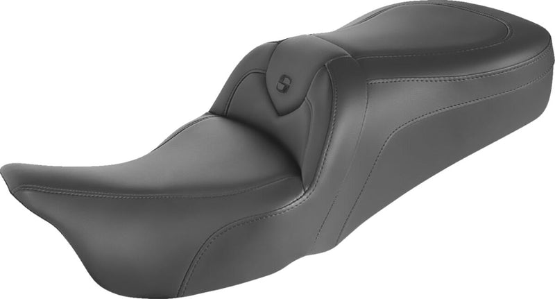 Saddlemen Roadsofa™ Seat - One-Piece, Saddlehyde™, Each - Black for Harley-Davidson Touring 1997-2007