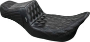Le Pera Tailwhip Daddy Long Legs Seat Black 2-Up Seat BikerTec #LK-587DLDD