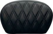 Le Pera Sissy Bar Pad Large Black Vinyl #L-SBP01DD-DULL