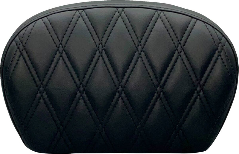 Le Pera Sissy Bar Pad Large Black Vinyl #L-SBP01DD-DULL