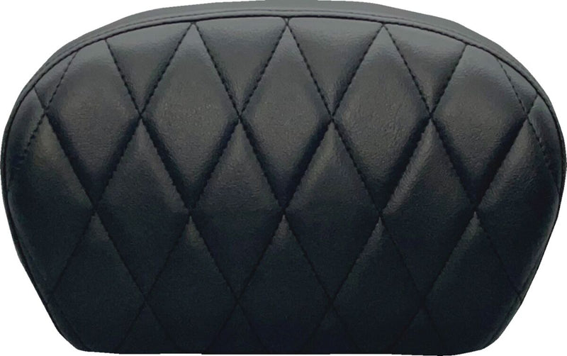 Le Pera Sissy Bar Pad Large Black Vinyl #L-SBP01DM-DULL