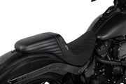 Le Pera Kickflip Seat Black 2-Up Seat BikerTec Foam #LYR-590TRKPT