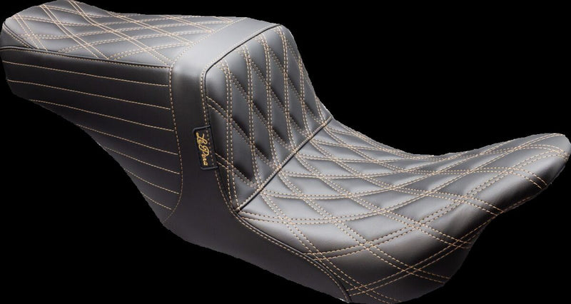 Le Pera Tailwhip Up Front Seat Up-Front Black 2-Up Seat BikerTec #LKU-587DD-CHET