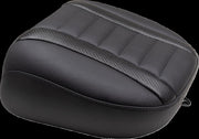 Mustang Deluxe Touring Passenger Seat for 2023-2026 Harley-Davidson Black Vinyl #88402