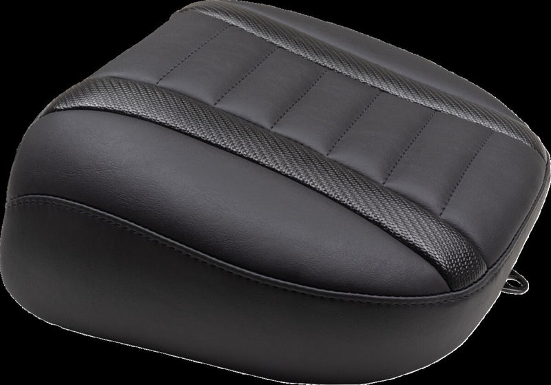 Mustang Deluxe Touring Passenger Seat for 2023-2026 Harley-Davidson Black Vinyl #88402