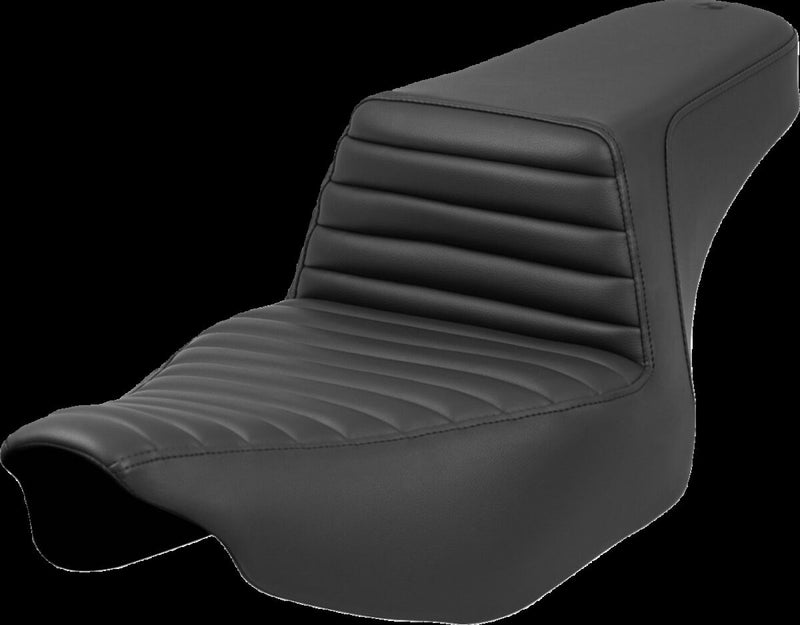 Saddlemen Step-up Seat - Saddlehyde™, Each, 2-Up Seat - Black for Harley-Davidson Touring 2023-2026