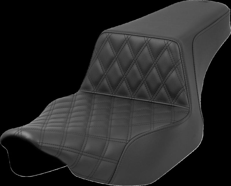 Saddlemen Step-up Seat - Each, 2-Up Seat, Saddlehyde™ - Black for Harley-Davidson Touring 2023-2026