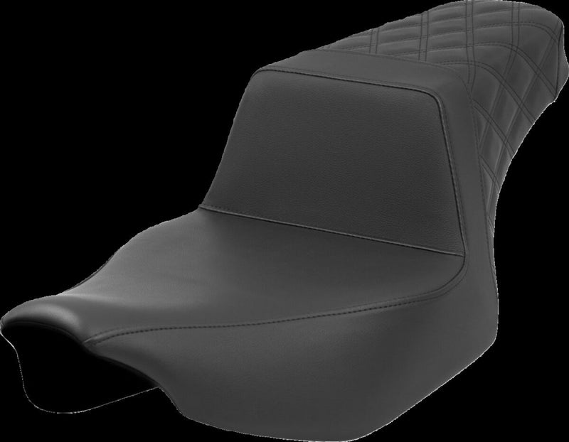 Saddlemen Step-up Seat - Each, Saddlehyde™, 2-Up Seat - Black for Harley-Davidson Touring 2023-2026