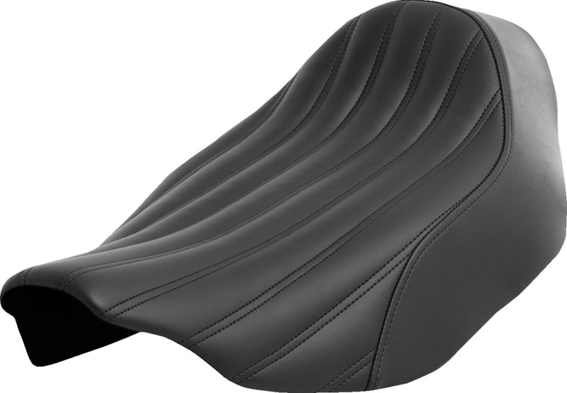 Saddlemen Renegade™ Knuckle Solo Seat - Each, Saddlehyde™, Knuckle /  Renegade™ - Black for Harley-Davidson Touring 2001-2026