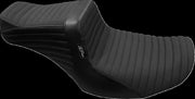 Le Pera Tailwhip Seat for 2023-2026 Harley-Davidson Black 2-Up Seat BikerTec #LV-587PTGP