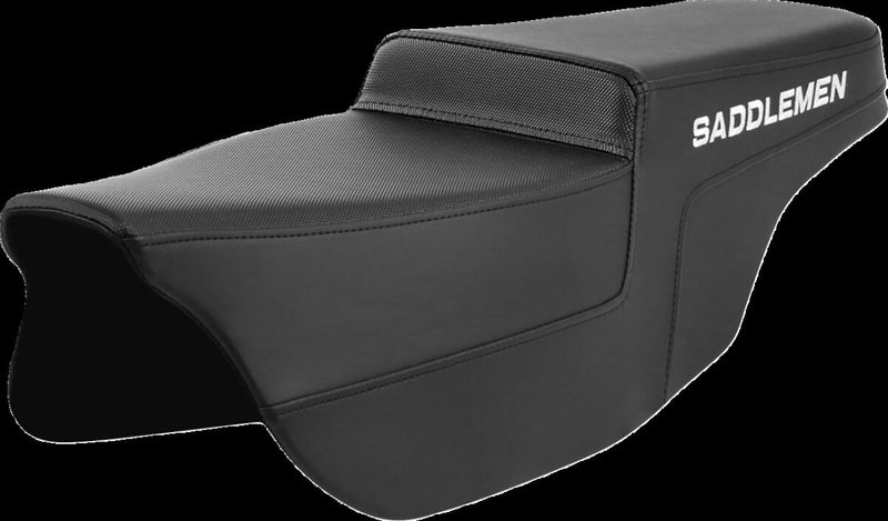 Saddlemen Racing Seat - One-Piece, Each, Saddlehyde™ /  Vinyl - Black for Harley-Davidson Touring 2008-2023