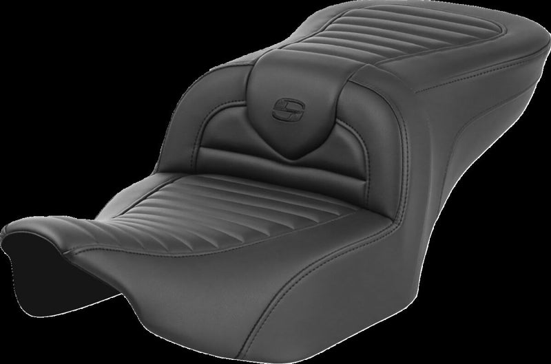 Saddlemen Roadsofa™ TR Seats - Saddlehyde™, Each, 2-Up Seat - Black for Harley-Davidson Touring 2023-2026
