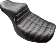 Le Pera Tailwhip Seat for 2023-2026 Harley-Davidson Black 2-Up Seat BikerTec #LV-587CP