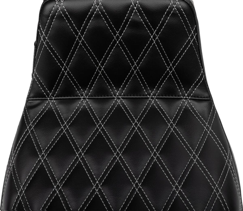 Le Pera Tailwhip Daddy Long Legs Seat Black Grey 2-Up Seat BikerTec Each