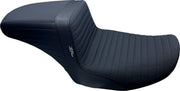 Le Pera Kickflip Seat for 2023-2026 Harley-Davidson Black 2-Up Seat BikerTec Vinyl #LV-597PTGP