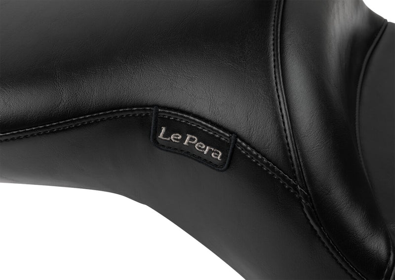 Le Pera Maverick Seat for 2023-2026 Harley-Davidson Black One-Piece Vinyl #LV-957BRS