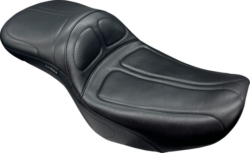 Le Pera Maverick Daddy Long Legs Seat Black One-Piece Vinyl