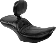 Le Pera Maverick Daddy Long Legs Seat Black One-Piece Vinyl