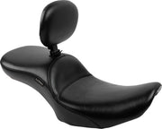 Le Pera Maverick Daddy Long Legs Seat Black One-Piece Vinyl #LV-957DLBRS