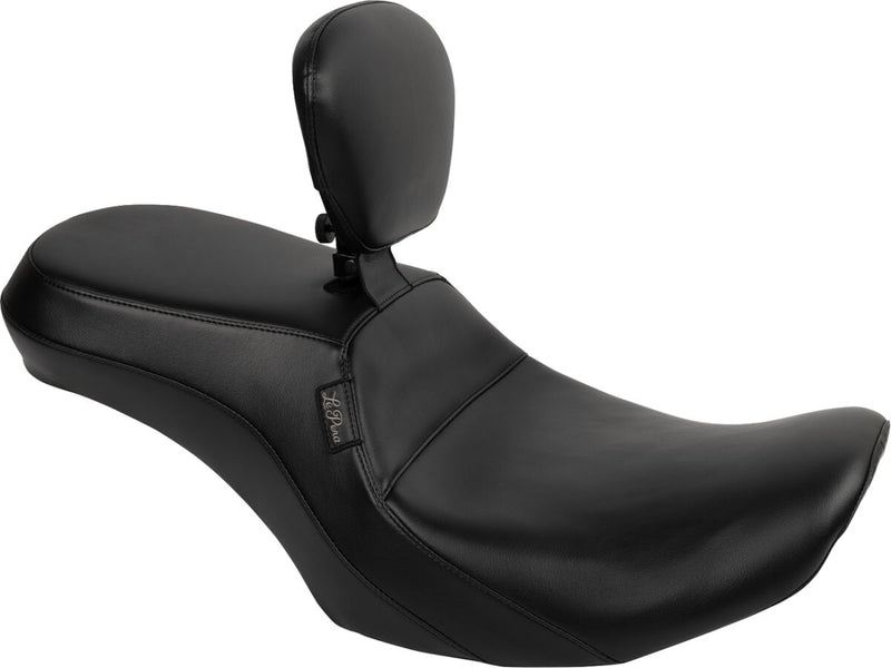 Le Pera Outcast Seat for 2023-2026 Harley-Davidson Black 2-Up Seat Vinyl