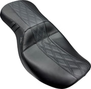 Le Pera Outcast Seat for 2023-2026 Harley-Davidson Black 2-Up Seat Vinyl #LV-997GT2