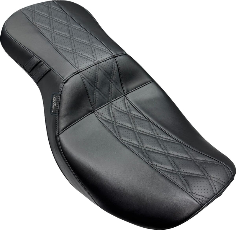 Le Pera Outcast Seat for 2023-2026 Harley-Davidson Black 2-Up Seat Vinyl #LV-997GT2
