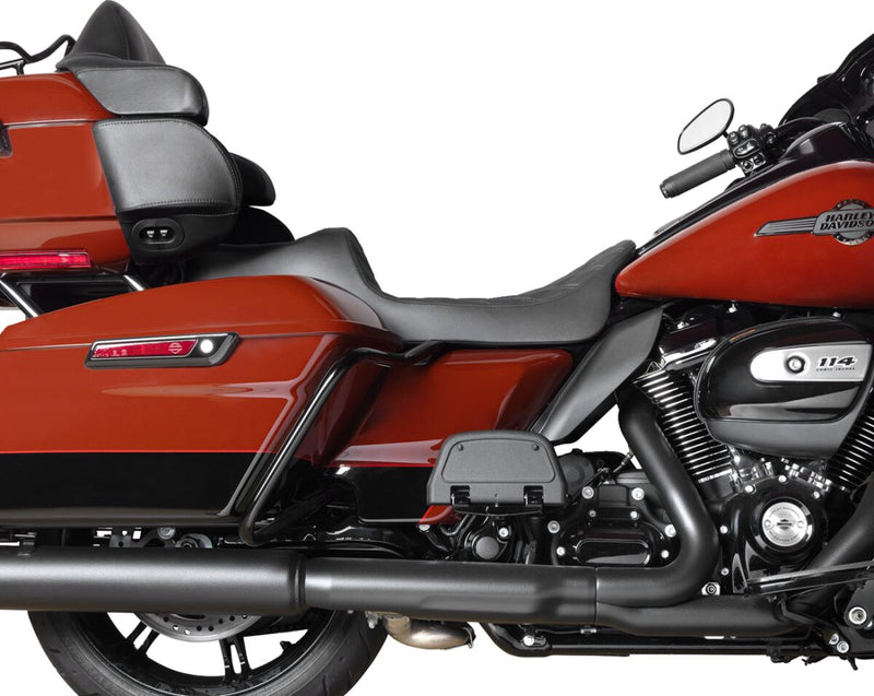 Extended Reach Predator III Seat Black Fitment Harley-Davidson #4687B