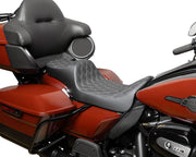 Extended Reach Predator III Seat Black| Silver #4687C