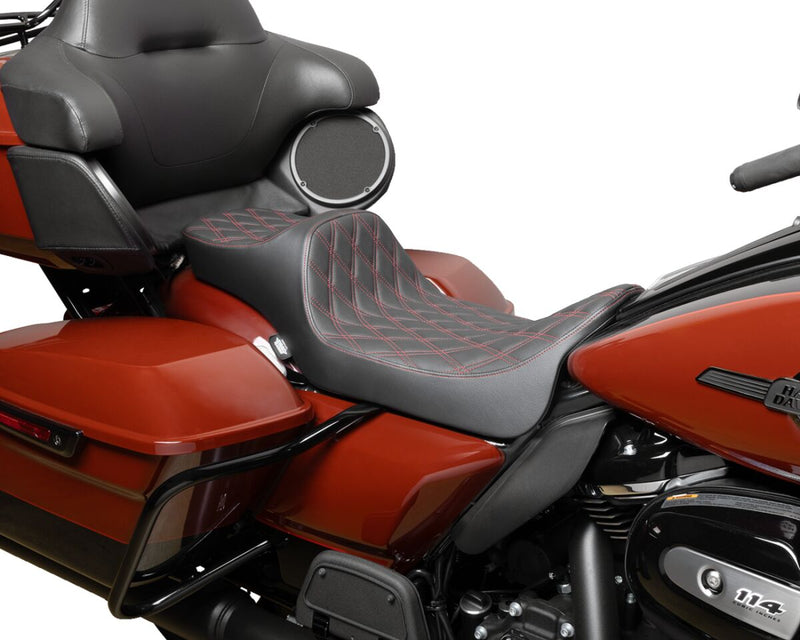 Extended Reach Predator III Seat Black| Red #4687D