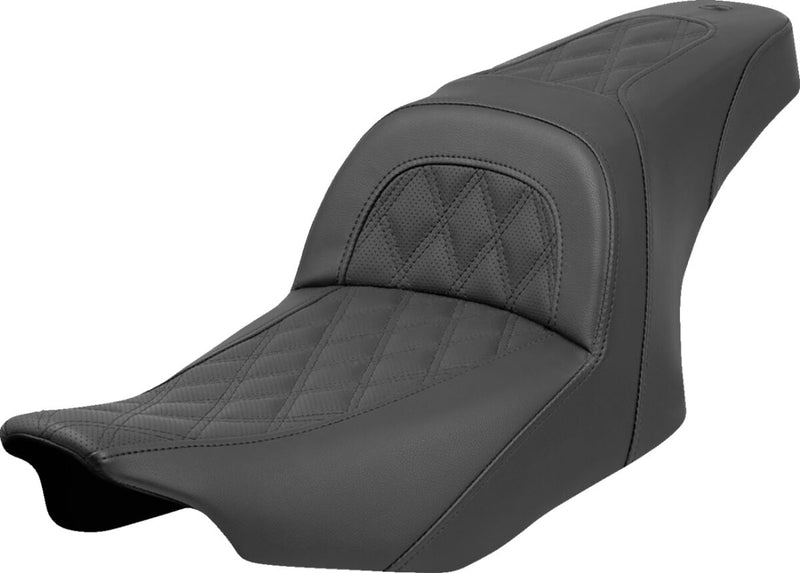 Saddlemen Slim Seat - Each, Saddlehyde™ - Black for Harley-Davidson Touring 2023-2026