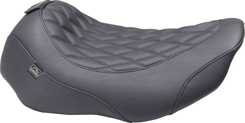 Mustang Wide Tripper™ Solo Seat for 2023-2026 Harley-Davidson Black Polyurethane Vinyl #89503