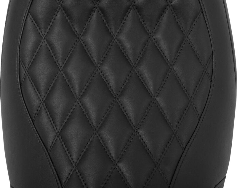Mustang Wide Tripper™ Solo Seat for 2023-2026 Harley-Davidson Black Polyurethane Vinyl #88503