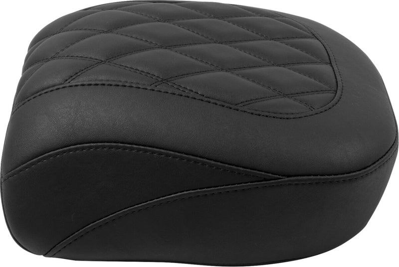 Mustang Wide Tripper™ Passenger Seat for 2023-2026 Harley-Davidson Black Polyurethane Vinyl