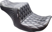Le Pera Tailwhip Up Front Seat Up-Front Black 2-Up Seat BikerTec