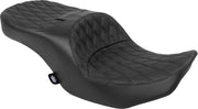 Drag Specialties Seats Freedom Touring Seat for 2023-2025 Harley-Davidson Black 2-Up Seat Vinyl #4711B