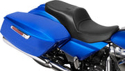 Drag Specialties Seats Freedom Touring Seat for 2023-2025 Harley-Davidson Black 2-Up Seat Leather Vinyl #4711E