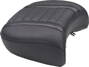 Mustang Wide Deluxe Touring Passenger Seat for 2023-2026 Harley-Davidson Black