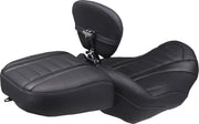 Mustang Wide Deluxe Touring Passenger Seat for 2023-2026 Harley-Davidson Black Blue Each