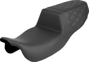Saddlemen Step-Up Seat for 2015-2025 Harley-Davidson Black 2-Up Seat Saddlehyde™ #815-07-173